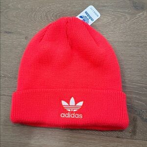 Adidas Bright Pink Knit Beanie NWT